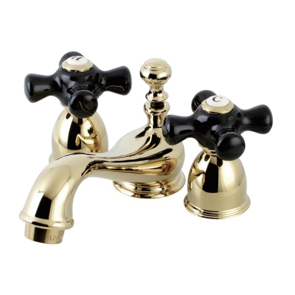 KS3952PKX Duchess Mini-Widespread Bathroom Faucet, Polished Brass